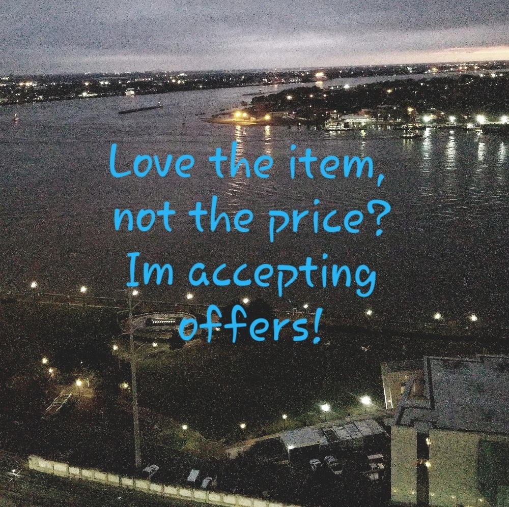 Reasonable offers welcome!